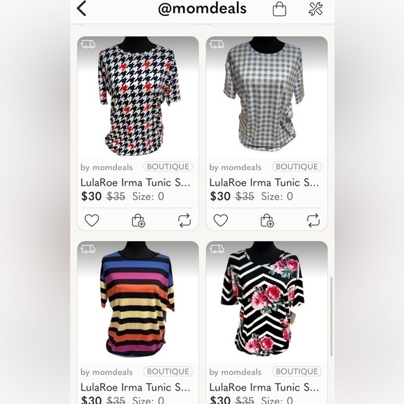 LulaRoe Irma Mid-Sleeve Stretchy High-Low Tunic Top Loose Fit Modest XXS-XS-S-M - Picture 13 of 14